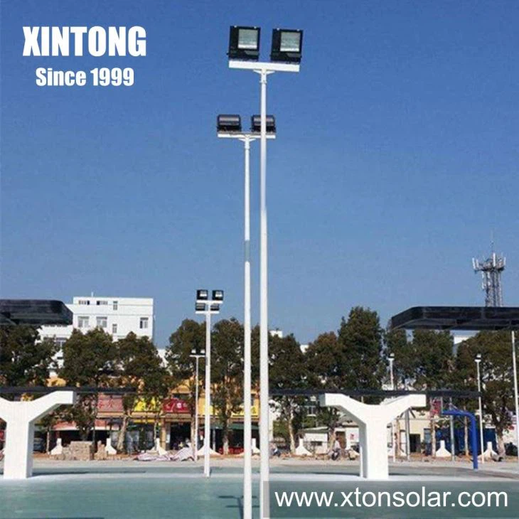18m LED Solar Powered High Mast Lighting Pole Price