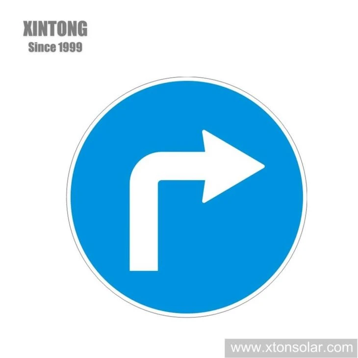 Arrow Direction Aluminum Traffic Sign