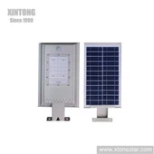 LED ηλιακή φωτεινή φώτα λιθίου μπαταρία όλα σε ένα